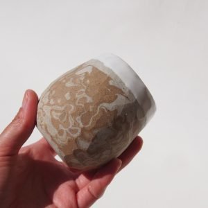 Cup Mini Carved - Sandstone - Image 2