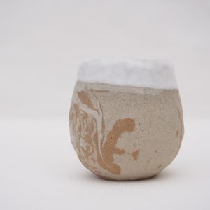 Cup Mini Carved - Sandstone - Image 3