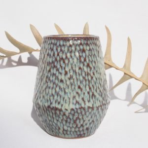 Small Pod Vase - Banksia Leaf Seafoam - Image 2