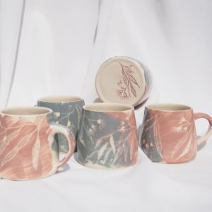 Monoprint Mug - Eucalyptus No. 1 - Image 6