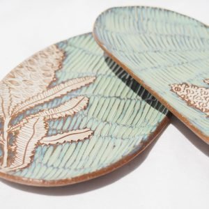 Platter - Banksia in Turquoise - Image 2