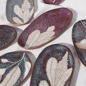Sgraffito Platter