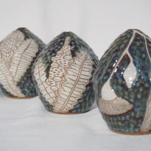 Sgraffito Bud Vase - Image 2