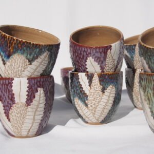 Sgraffito Mug