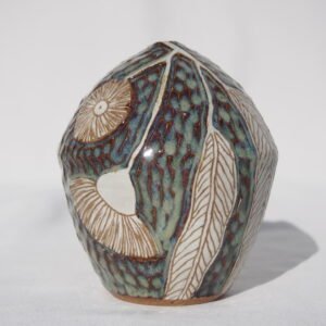 Sgraffito Bud Vase - Image 7