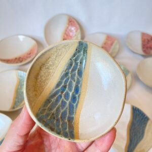 Painted Mini Dish - Blue