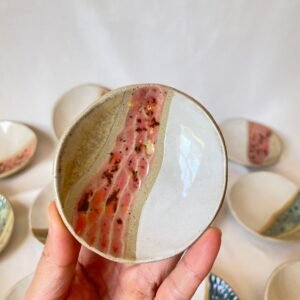 Painted Mini Dish - Pink